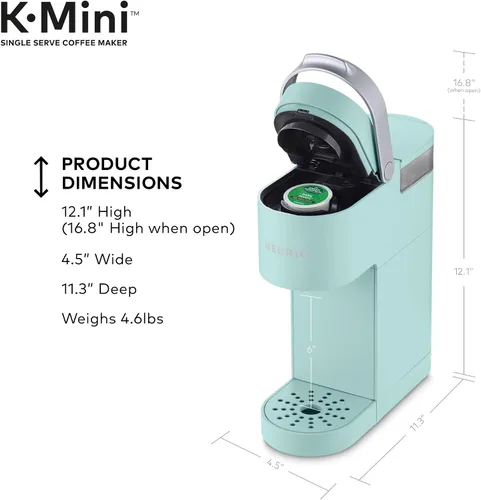 Miniatura 2 de Cafetera Keurig K-Mini de una sola porción, Oasis