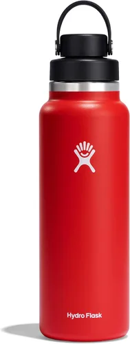 Miniatura 37 de Hydro Flask Botella de agua – Acero inoxidable aislado – Tapa de boca ancha para chug, antiderrames, a prueba de fugas en rocío de 40 onzas Dew
