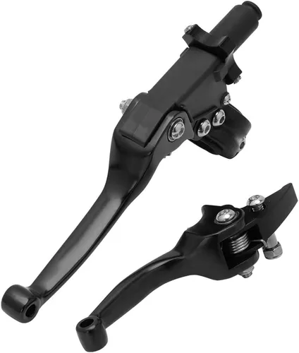 Miniatura 6 de JFG RACING Palanca de freno de embrague para motocicleta, palancas plegables de 7/8'' 22mm, aleación de aluminio, universal para CRF50, KLX, SSR