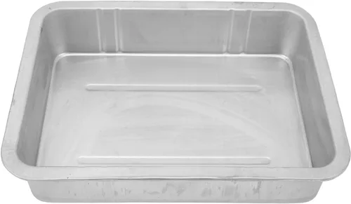Aqxreight Libre de fugas portátil universal construcción de metal automotriz cambio de aceite contenedor de drenaje de aceite Pan
