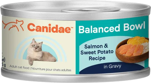 Miniatura 8 de Canidae Balanced Bowl - Comida húmeda para gatos, receta de atún y zanahorias, 3 onzas (caja de 24)