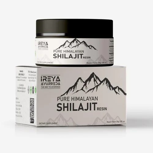 Himalaya Shilajit Resina pura y original 1.05 oz (1.05 onzas) - Suplemento de hierbas ayurvédicas 100% natural para hombres y mujeres, aumenta la