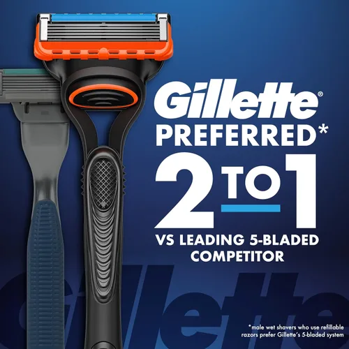 Miniatura 2 de Recambios para cuchillas de afeitar manuales para hombres, Gillette Fusion, 4