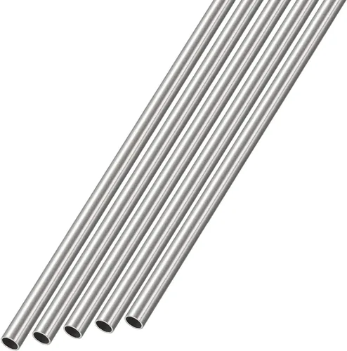 Miniatura 7 de METALLIXITY Tubo de acero inoxidable 304 (0.118 in de diámetro exterior x 0.031 in de pared T x 11.811 in de largo), 5 piezas, tubo recto