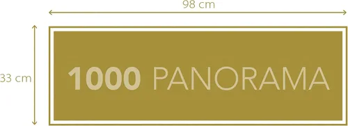 Miniatura 7 de Clementoni - Rompecabezas para adultos de 1000 piezas, panorámico, colorido sobre las islas Lofoten, 38.6 x 13.0 in, fabricado en Italia
