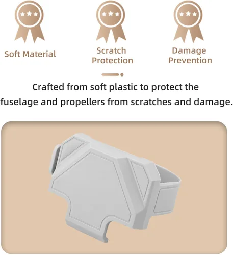 Miniatura 4 de Protector de hélice para DJI Mini 4K/Mini 2 SE/Mini 2/Mavic Mini, protector de hoja de dron de liberación rápida y correa estabilizadora, accesorios