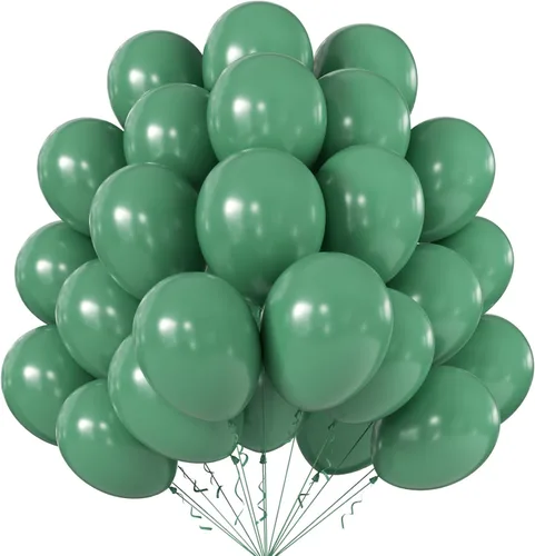 Miniatura 83 de KALOR Globos dorados champagne, 100 piezas de 5 pulgadas de globos mini de látex mate para arco de guirnalda de globos, decoración de cumpleaños