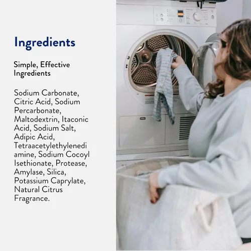 Miniatura 5 de THE CLEAN PEOPLE Limpiador de lavadora – Pastillas limpiadoras para lavadora para eliminar el olor, la suciedad y la acumulación de incrustaciones