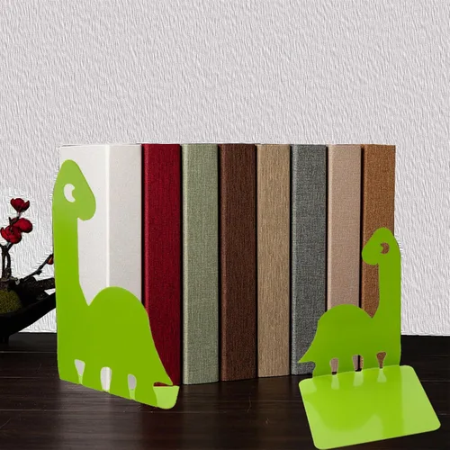 Miniatura 5 de Artkingdome Sujetalibros de dinosaurio, libros de extremos de habitación, soporte para escritorio, escuela liberaria, sujetalibros decorativos