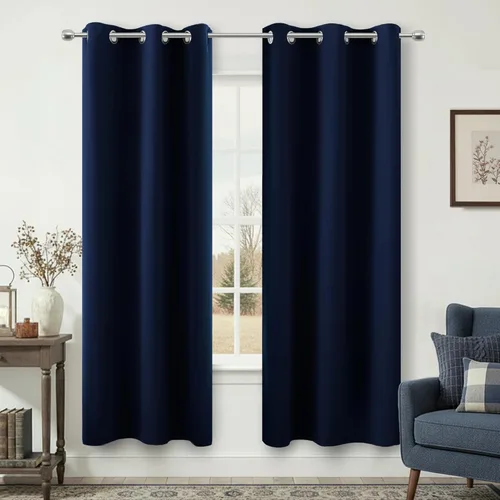 Miniatura 152 de Cortinas opacas de 72 pulgadas extra anchas para dormitorio, puerta corrediza de vidrio y patio, 2 paneles con ojales para oscurecer ventana grande