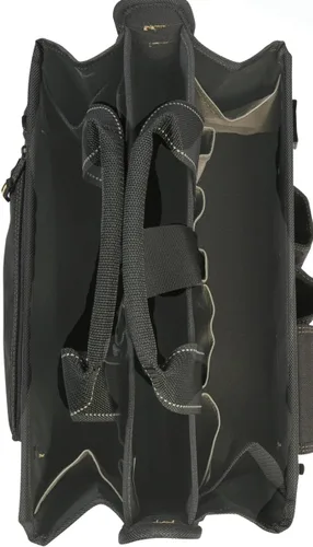 Miniatura 6 de CLC Custom Leathercraft 1529 bolsa de herramientas con bandeja central de 16 pulgadas, 16 bolsillos