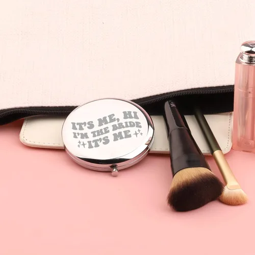 Miniatura 4 de TIIMG Espejo compacto para mujer (I'm The Bride)