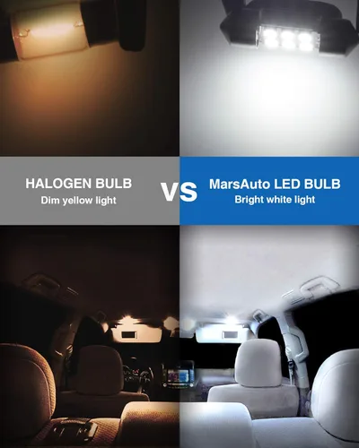 Miniatura 2 de Marsauto 578 bombillas LED extremadamente brillantes 400LM 2835 chipsets para interior LED, cúpula, mapa, puerta, bombillas 211-2 212-2 569 6411