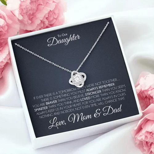Miniatura 7 de Regalo para hija de mamá y papá, collar de madre hija, regalo de hija de papá, a nuestra hija, cumpleaños de hijas, hija adulta, collar de joyería