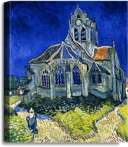 Miniatura 59 de A&T ARTWORK Noche estrellada sobre el Ródano de Vincent Van Gogh. Tamaño del marco: 36 x 30 pulgadas, tamaño de la imagen: 30 x 24 pulgadas