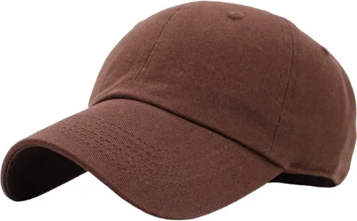 Miniatura 105 de KBETHOS® Gorra de béisbol de algodón ajustable de algodón con corona baja clásica