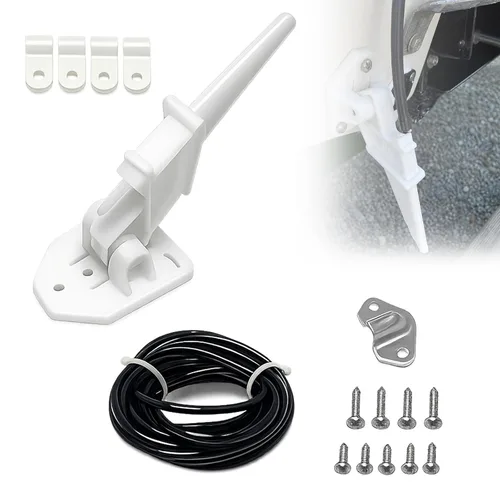 FCOUIID Marine Boat - Kit de tubo de velocímetro universal Pitot, montaje automático de tubo piloto de hasta 80 MPH con tubo de PVC de 20 pies