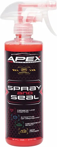 Apex Spray and Seal - Sellador de pintura de cerámica - Protector hidrofóbico patentado y spray de refuerzo de cerámica - Protección de capa