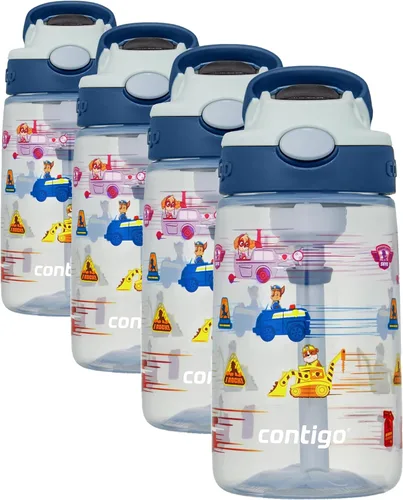 Miniatura 43 de Contigo Botella de agua con pajita para niños con tapa AUTOSPOUT de 20 onzas, arándano Azul (Arándano)