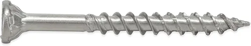 Miniatura 2 de Power Pro 48625 Tornillos para madera, #8 x 1, tornillos marinos de acero inoxidable premium, resistentes a la corrosión, acero inoxidable, tubo