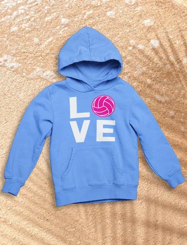Miniatura 4 de Tstars Sudaderas con capucha para adolescentes y mujeres con diseño de voleibol