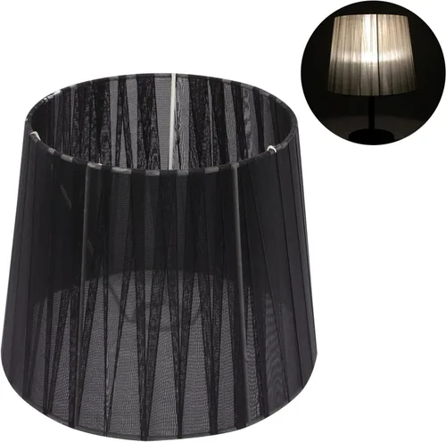 Miniatura 2 de OSALADI Pantalla de lámpara de tela simple con clip para lámpara de mesa y luz de pie