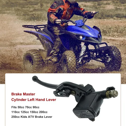 Miniatura 6 de Cilindro maestro de palanca de freno izquierdo de 7/8 pulgadas 0.866 in para 50CC 70cc 90cc 100cc 110cc 125cc 150cc 200cc 250CC Motorcyle Kids ATV