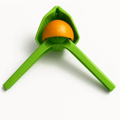 Miniatura 2 de Vidalia Chop Wizard Exprimidor manual de cítricos, prensa de cítricos de mano para limones, limas, naranjas pequeñas, verde