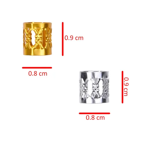 Miniatura 6 de 200 unidades de Kare & Kind - 200 pulseras de aluminio para el cabello