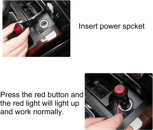 Miniatura 7 de Señal de taxi de 12 V con base magnética, luz de cúpula, techo de taxi iluminada para coche, 12 V, luz superior impermeable con encendedor