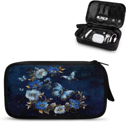Miniatura 12 de Organizador electrónico de playa Bolsa de accesorios de tecnología Accesorios electrónicos Estuche de transporte Bolsa de almacenamiento para cable