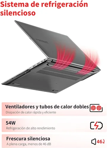 Miniatura 8 de Computadora portátil Ultrabook, Quad HD de 16 pulgadas, AMD Ryzen H 255 de 4.9 GHz, gráficos Radeon 780M, DDR5 5600 MHz RAM, SSD M.2 PCIe, ranura