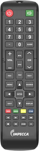Miniatura 3 de Impecca Monitor de TV LED HD de 24 pulgadas TL2400H Energy Star Slim Design 720p, altavoces integrados con múltiples entradas HDMI, puertos USB