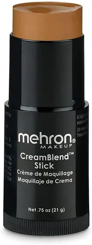 Miniatura 41 de Mehron Makeup CreamBlend Stick Base para rostro y cuerpo Barra de maquillaje profesional de cobertura completa 0.75 oz (21 g) (Dark 4)