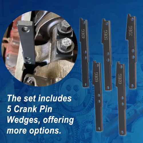 Miniatura 2 de Kit de herramientas de sincronización de leva 3163021, herramienta de ajuste de freno de motor 7MM 3163530, compatible con motor Cummins ISX QSX X15