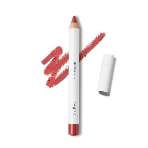 Miniatura 14 de Ere Perez - Color de labios hidratante de crayón de coco natural Baobab + aceite de coco, sílice, vitamina E Protege, nutre, reparación Babe