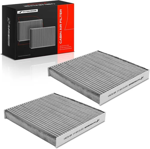Miniatura 9 de A-Premium Filtro de aire de cabina de 2 piezas con carbón activado compatible con Honda y Acura - Civic, CR-V, CRV, Accord, Odyssey, CSX, ILX, MDX