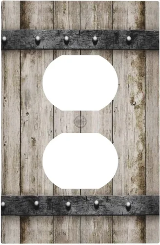 Miniatura 12 de Placa de pared decorativa en blanco de 1 gang sin dispositivo para receptáculo hippie de mediados de siglo 1970 años 60 abstracto boho años 70 sol
