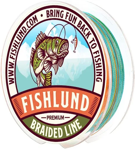 Miniatura 6 de Línea de pesca trenzada, trenza de línea de pesca resistente a la decoloración, fuerte, suave, redonda, sensible, línea trenzada de libra de prueba