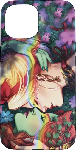 Miniatura 6 de iPhone 16 DC Comics Pride Harley Quinn & Poison Ivy Nose Touch Case