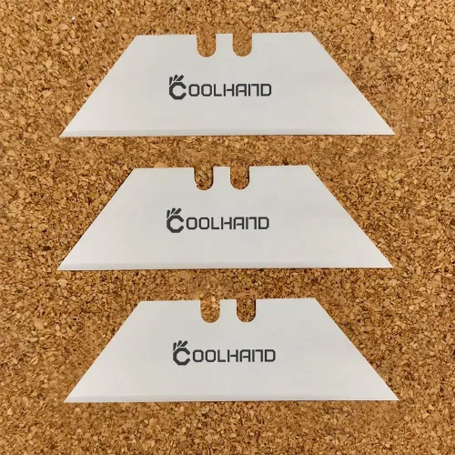 Miniatura 2 de Cool Hand Cuchilla de cerámica de circonita, cuchillo cortador de caja, 90 unidades por paquete, cuchillo Stanley, buena opción para desenvolver