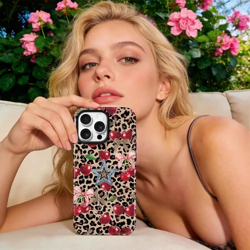 Miniatura 8 de Lumen - Funda para iPhone 16e / iPhone 17e, compatible con Magsafe, funda rígida con protección de cámara para mujeres y niñas, estampado