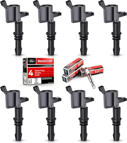 MAS Juego de 8 bobinas de encendido para arranque recto y moto SP546 SP515 compatible con Ford F150 F250 F350 Super Duty Expedition Lincoln