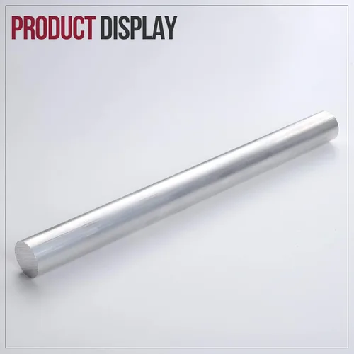 Miniatura 6 de 1 pieza de barra redonda de aluminio 6061 de 13 pulgadas de largo 1-1/8 pulgadas (1.142 in) de barra sólida de aluminio T6511