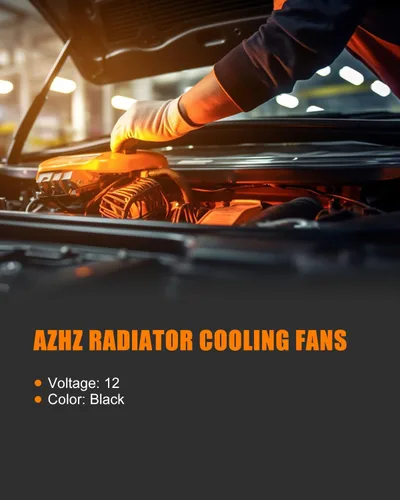 Miniatura 6 de Ventilador de refrigeración eléctrico automotriz 2007-2011 para Camry 2.4L AZHZ 328270 lado del pasajero/LH RH Ventilador delgado universal Push