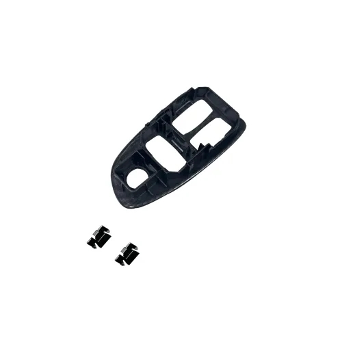 Miniatura 5 de 1 par de paneles de interruptor de ventana de fibra de carbono con clips compatibles con Chevy Camaro 1993-2002