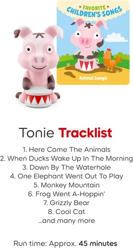 Miniatura 5 de Tonies Canciones favoritas para niños: canciones de animales, figura de juguete de audio