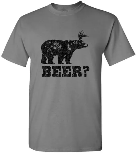 Miniatura 3 de The Goozler Retro Deer Beer Bear - Camiseta