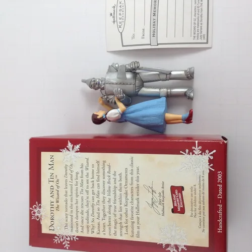Miniatura 4 de Hallmark Dorothy y el hombre de hojalata del mago de Oz Ornamento