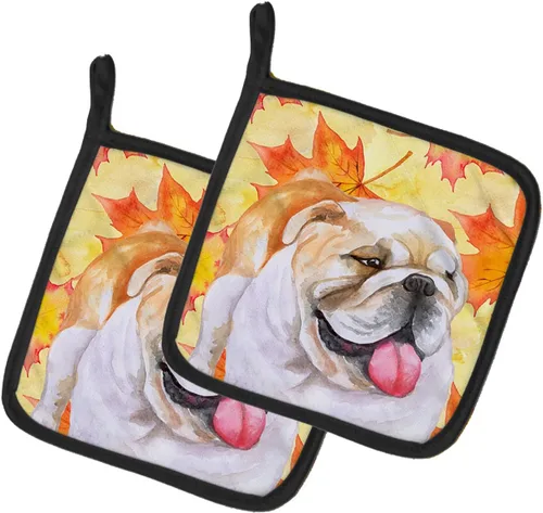 Miniatura 181 de Caroline's Treasures BB9655PTHD - Juego de soportes para ollas de cocina resistentes al calor, almohadillas calientes para horno, 7 1/2 x 7 1/2